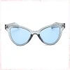Blå cateye solbriller