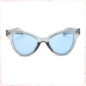 Blå cateye solbriller