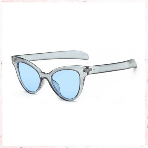 blå cateye solbriller